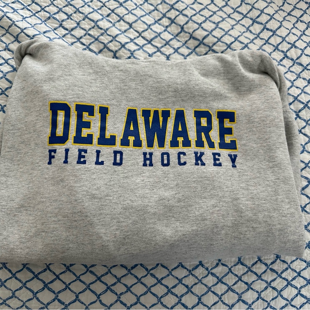 Delaware Field Hockey Gray Sweater